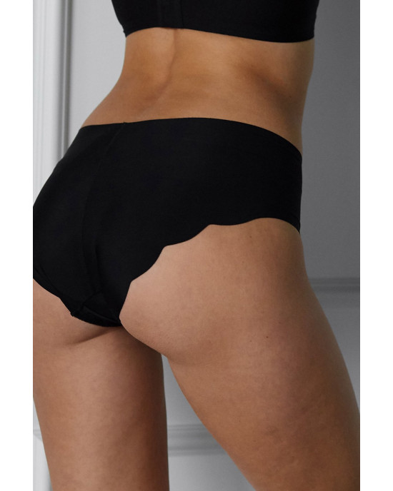 Γυναικείο Σλιπ Brazilian – Χωρίς Ραφές & Απόλυτα Αόρατο - μαύρο