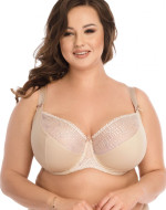 Σουτιέν Plus Size για Πολύ Μεγάλο Στήθος – Μπεζ Χρώμα